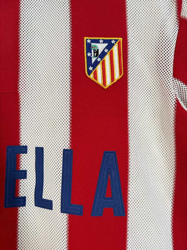 Retro 1997-98 Atletico Madrid Home Football jersey retro
