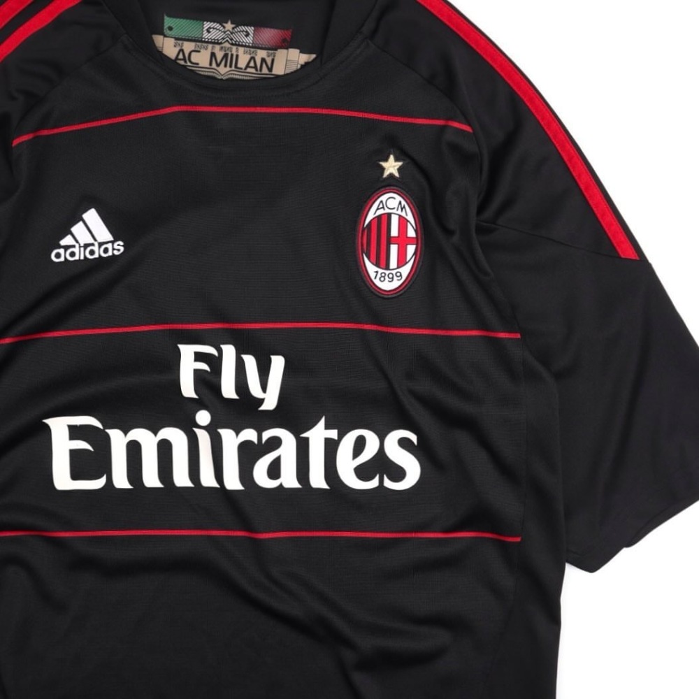 Retro 2010-11 AC Milan 2Away football jersey retro