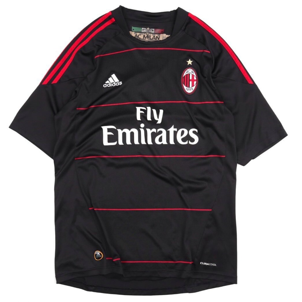 Retro 2010-11 AC Milan 2Away football jersey retro