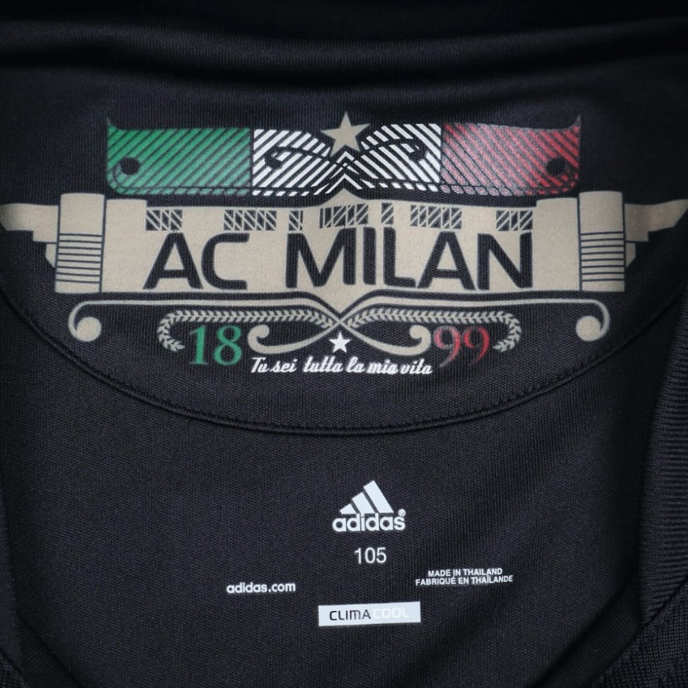 Retro 2010-11 AC Milan 2Away football jersey retro