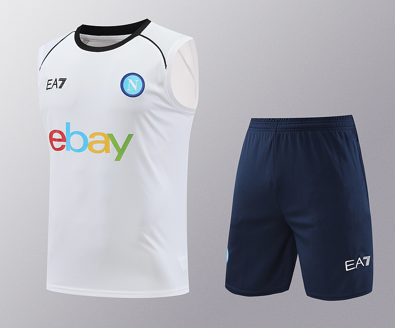 2024-25 Napoli Sleeveless Vest Training Wear suit
