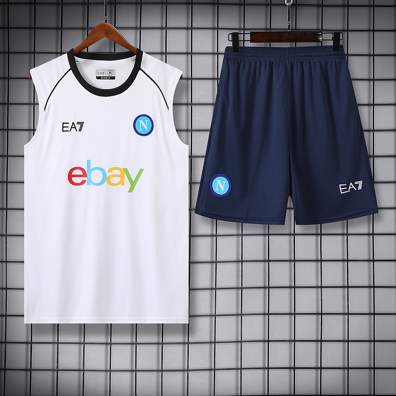 2024-25 Napoli Sleeveless Vest Training Wear suit