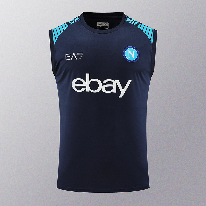 2024-25 Napoli Sleeveless Vest Training Wear suit