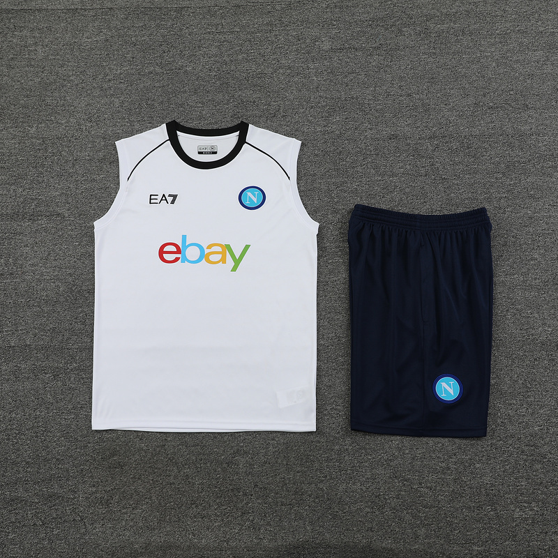 2024-25 Napoli Sleeveless Vest Training Wear suit