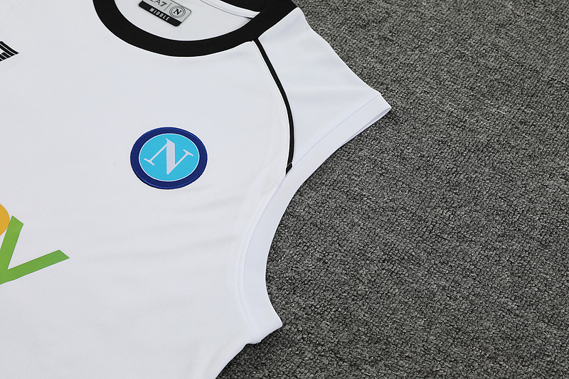 2024-25 Napoli Sleeveless Vest Training Wear suit