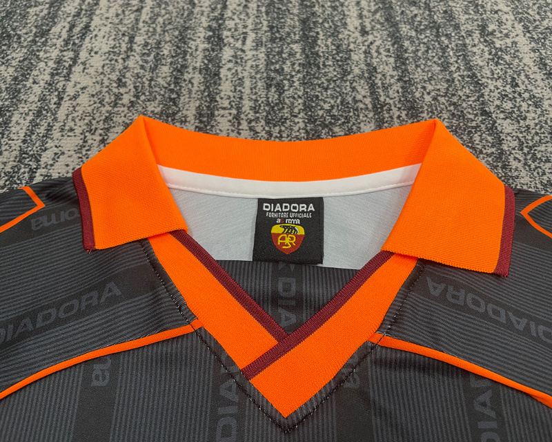 Retro 1999-00 AS Roma Away Kids Football jersey Kids