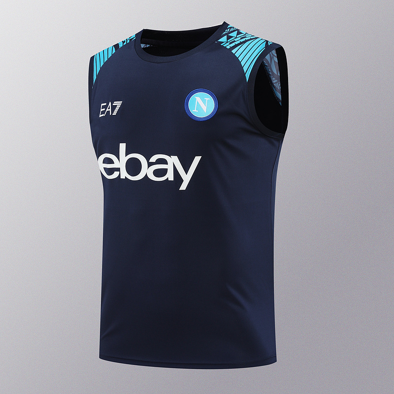 2024-25 Napoli Sleeveless Vest Training Wear suit