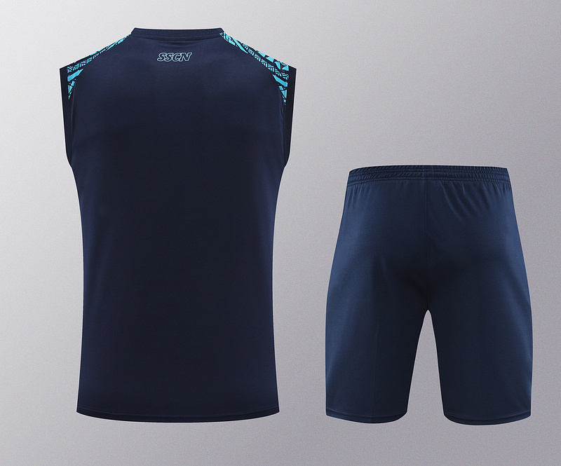 2024-25 Napoli Sleeveless Vest Training Wear suit