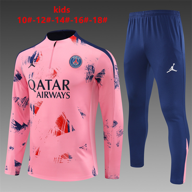 2024-25 PSG half-pull training suit Adults and KIDS