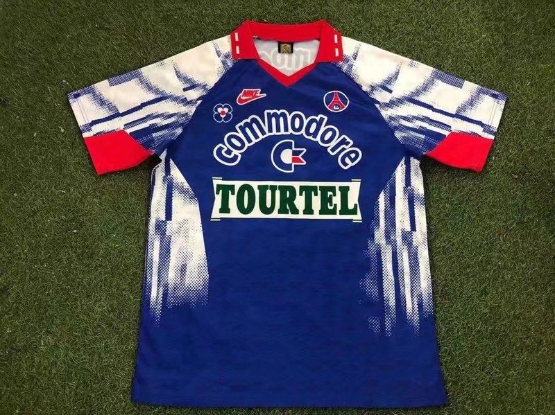 Retro 1992-93 PSG Home Football jersey retro