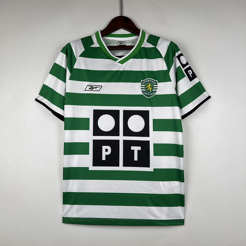 Retro 2003-04 Sporting Lisbon Home Football jersey retro
