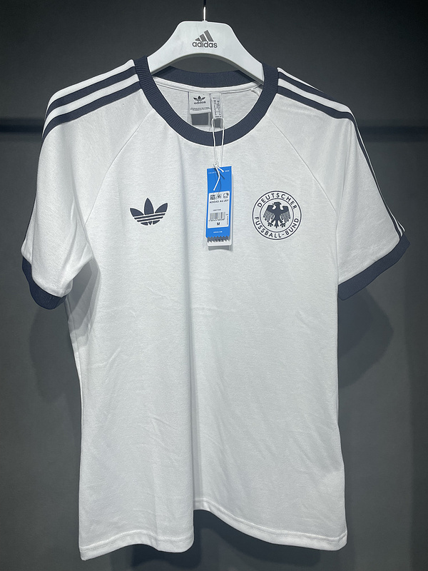 2024-25 Germany White cotton T-shirt Football jersey