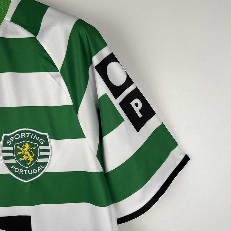 Retro 2003-04 Sporting Lisbon Home Football jersey retro
