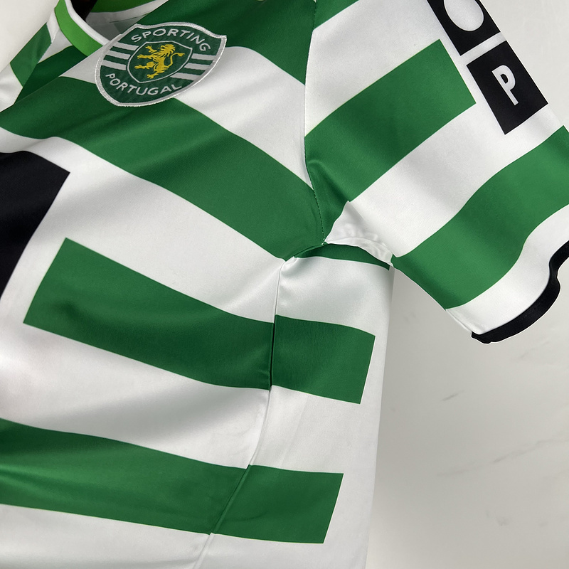 Retro 2003-04 Sporting Lisbon Home Football jersey retro