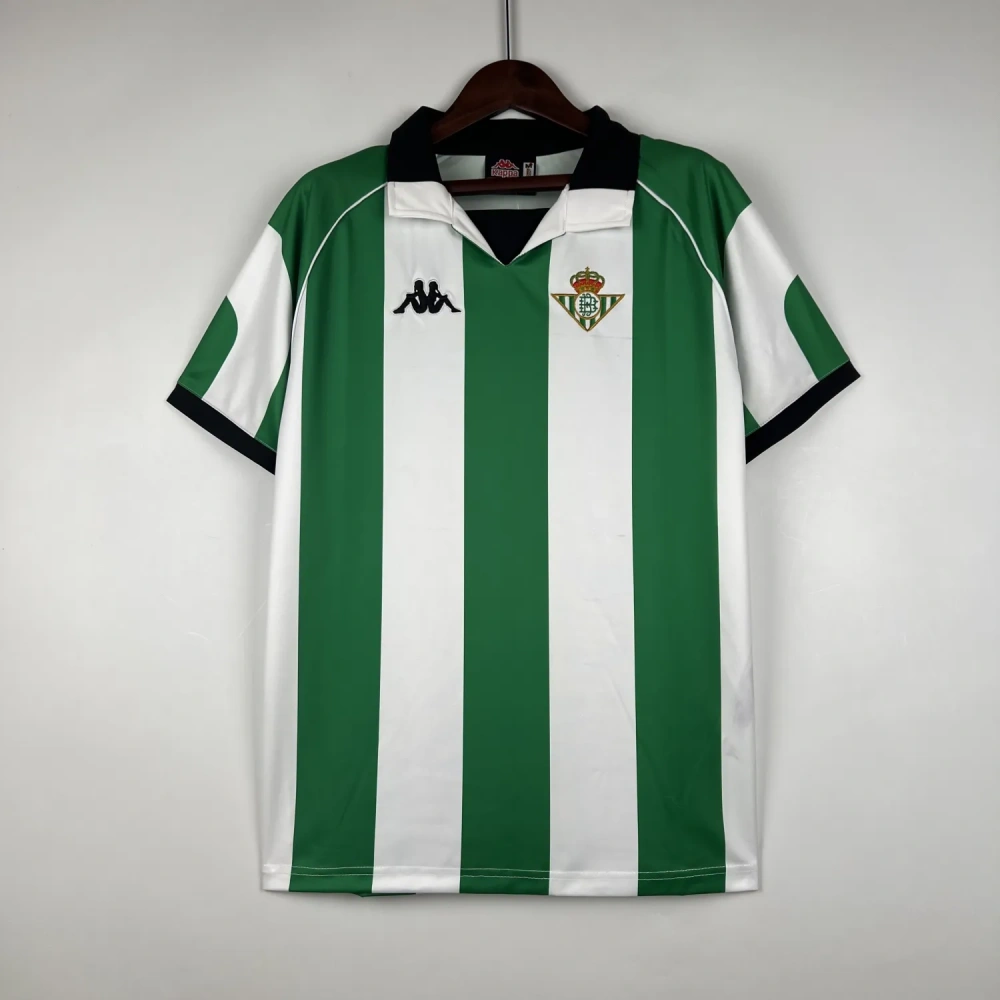 Retro 1998-99 Real Betis home football jersey retro