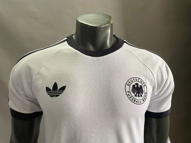 2024-25 Germany White cotton T-shirt Football jersey