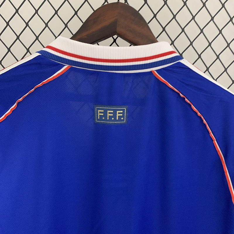 Retro 1998 France Home Football jersey retro