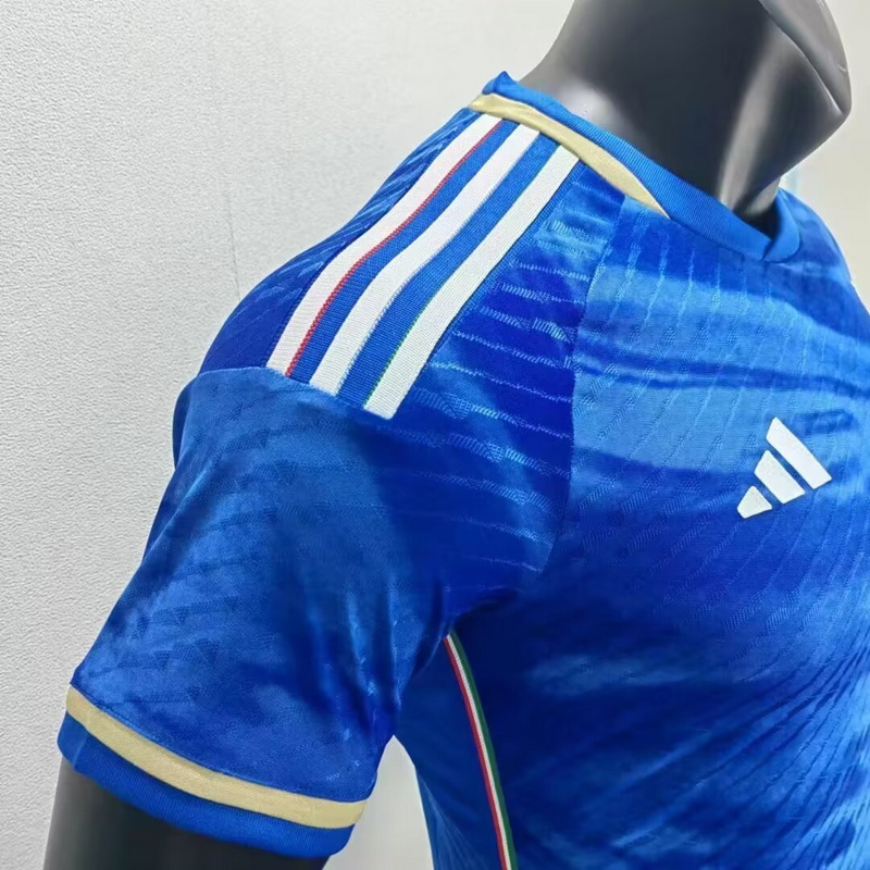 Player Edition 2023-24 Italy Home Football jersey