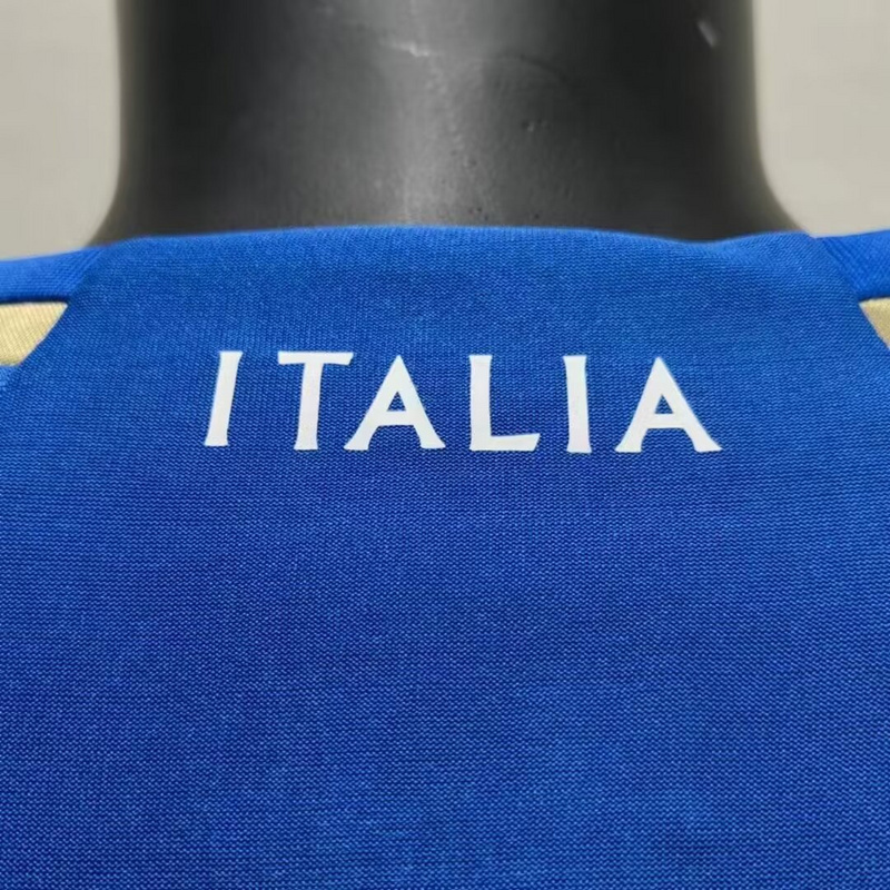 Player Edition 2023-24 Italy Home Football jersey