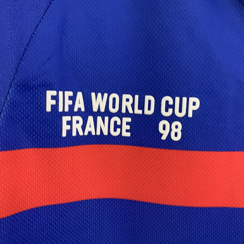 Retro 1998 France Home Football jersey retro