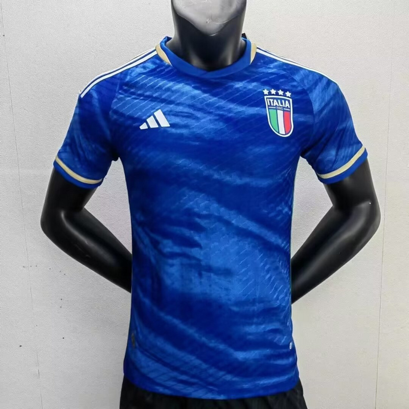 Player Edition 2023-24 Italy Home Football jersey