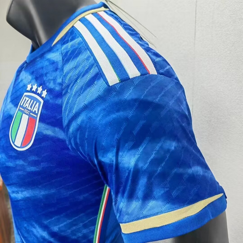 Player Edition 2023-24 Italy Home Football jersey