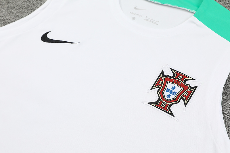 2024-25 Portugal Sleeveless Vest Training Wear suit