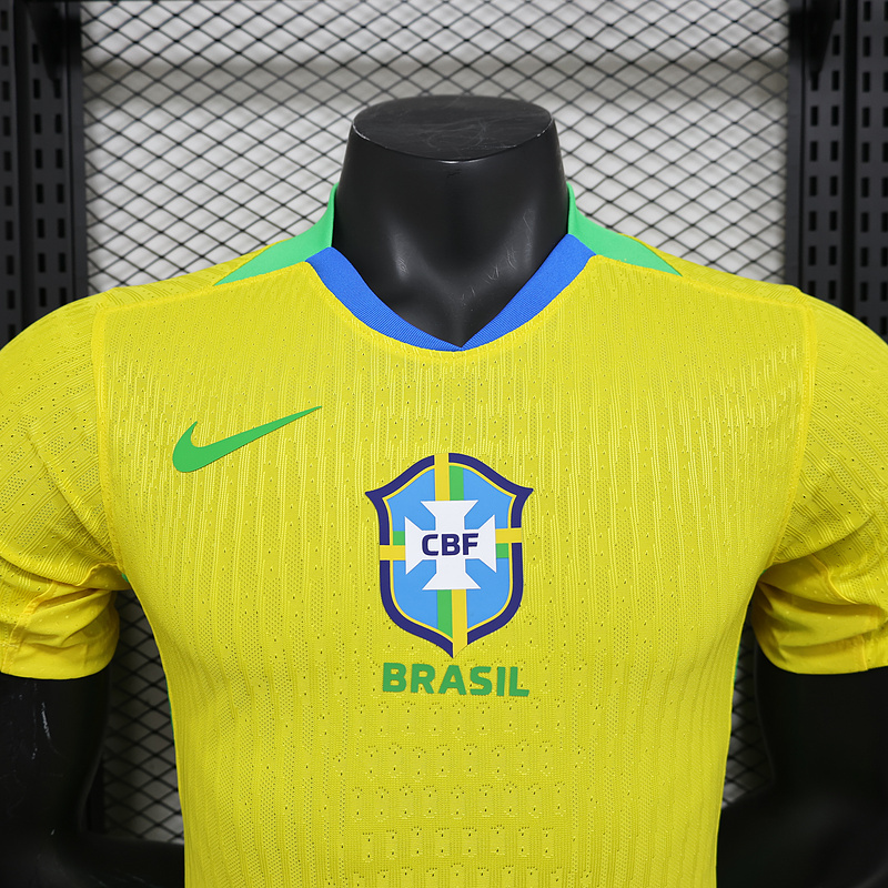 Player Edition 2025-26 Brazil Home Football jersey
