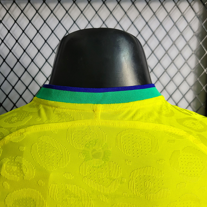 Player Edition 2022-23 Brazil Home Football jersey