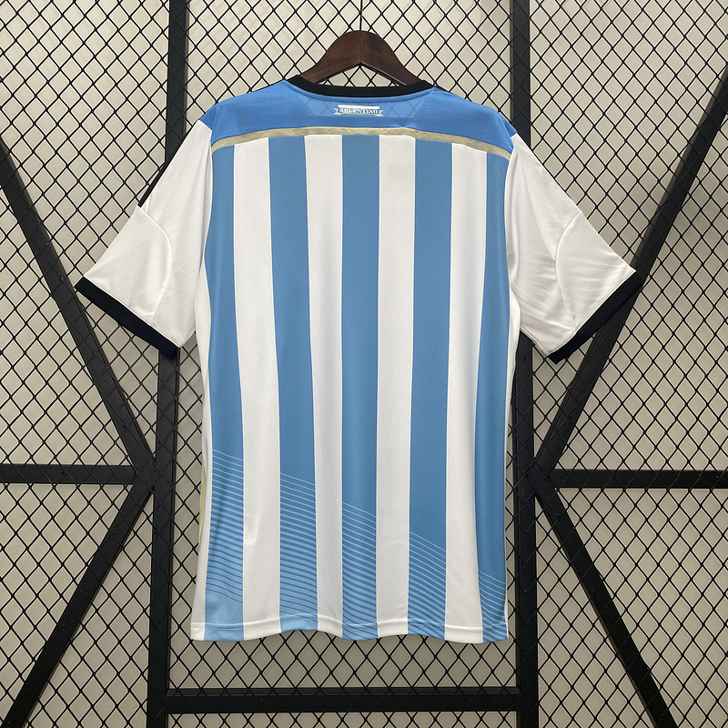 Retro 2014 Argentina Home Football jersey retro