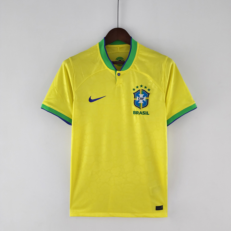 2022 Brazil Home World Cup Football jersey