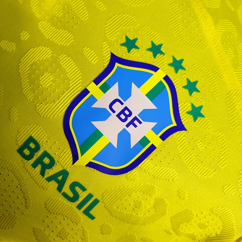 Player Edition 2022-23 Brazil Home Football jersey