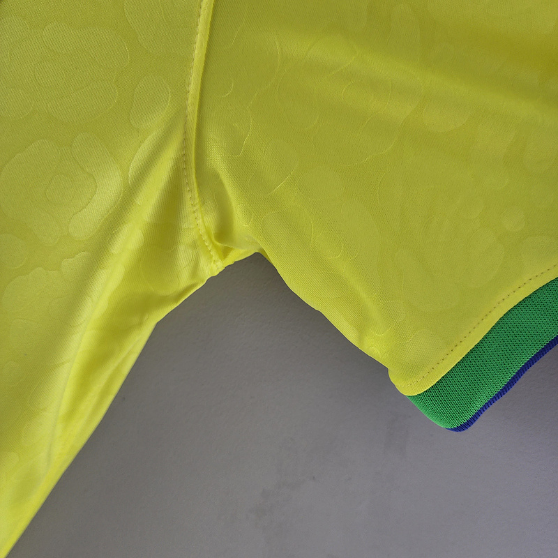 2022 Brazil Home World Cup Football jersey