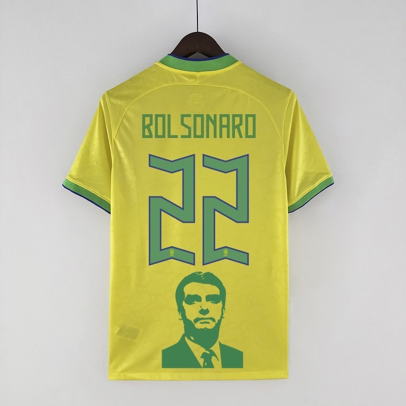 2022 Brazil Home World Cup Football jersey
