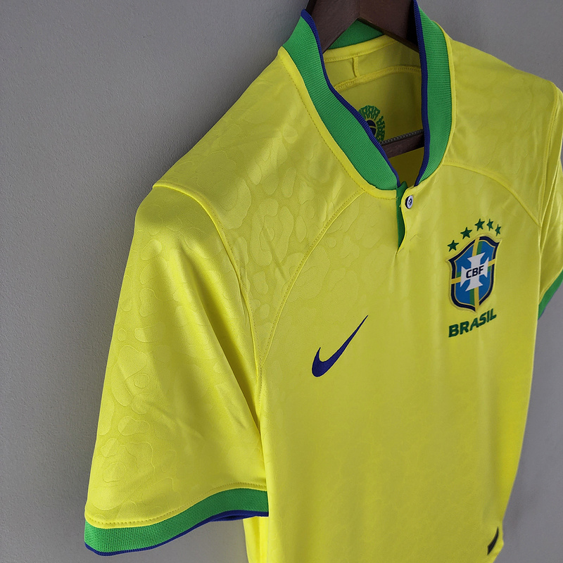 2022 Brazil Home World Cup Football jersey