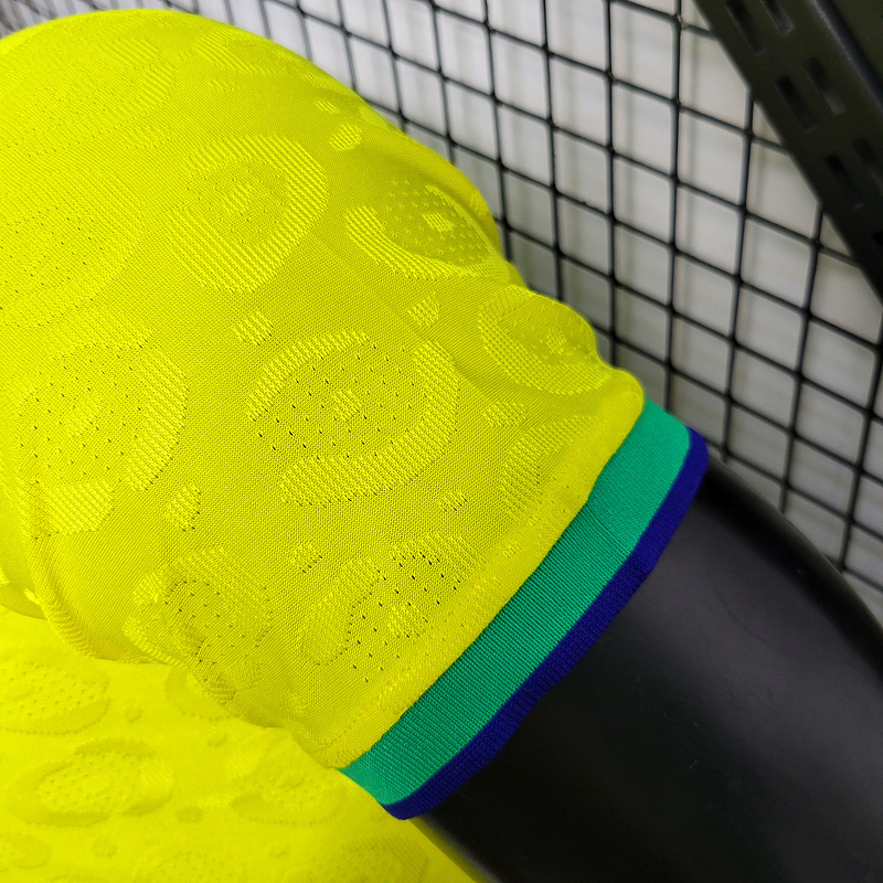 Player Edition 2022-23 Brazil Home Football jersey