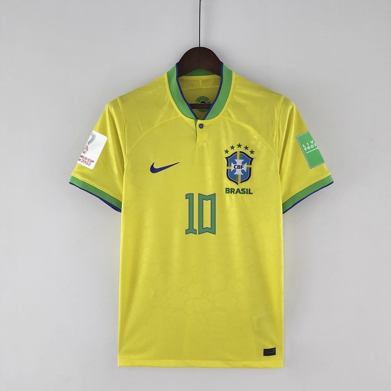2022 Brazil Home World Cup Football jersey