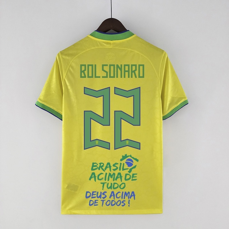 2022 Brazil Home World Cup Football jersey