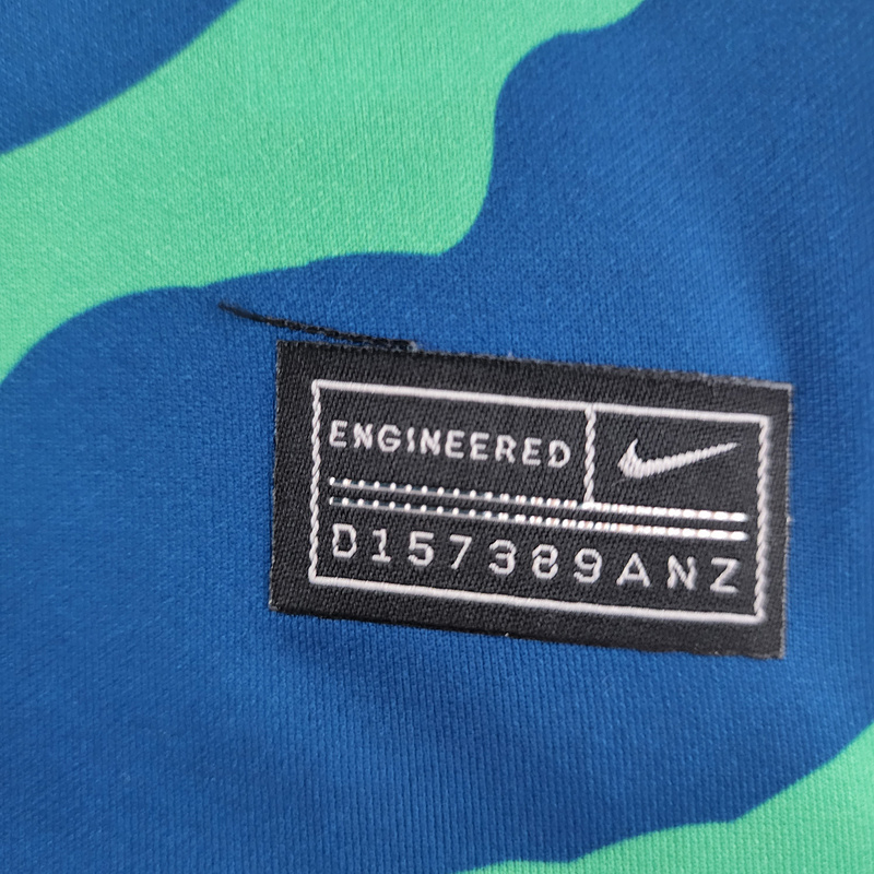 2022 Brazil Special Edition Green Blue Football jersey