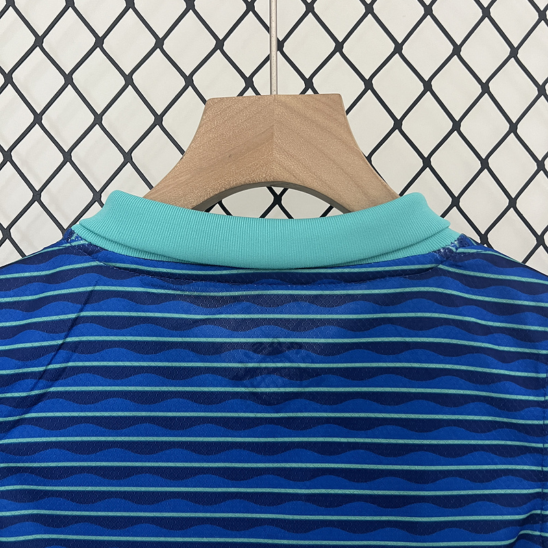 2024-25 Brazil Away Kids Football jersey