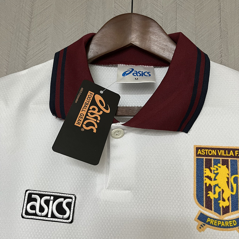 Retro 1994-95 Aston Villa Second away game Retro Soccer Jersey