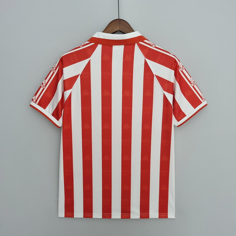 Retro 1995-97 Athletic Bilbao home Soccer Jersey Retro