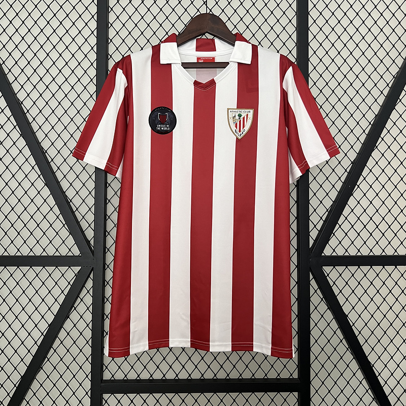 Retro 1984 Athletic Bilbao Commemorative Edition Soccer Jersey Retro