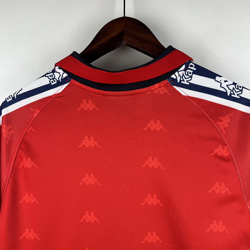 Retro 1995-97 Osasuna Home Soccer Jersey Retro