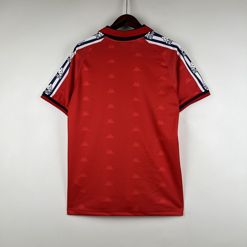 Retro 1995-97 Osasuna Home Soccer Jersey Retro