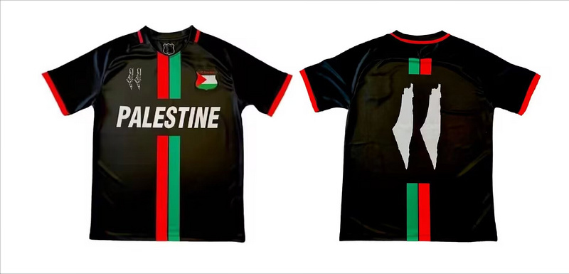 2024-25 Palestinians Palestinian Palestine Soccer Jersey