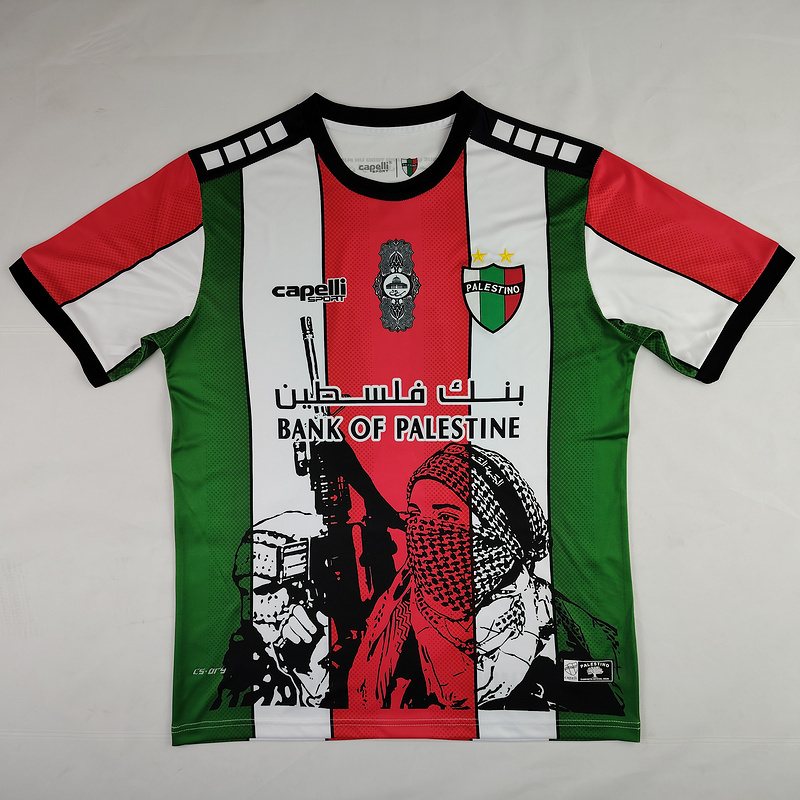 2023-24 Palestinians Palestinian Palestine Soccer Jersey