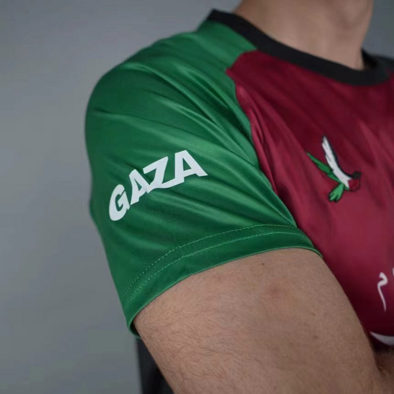 Banner version Palestinians Palestinian Palestine Soccer Jersey