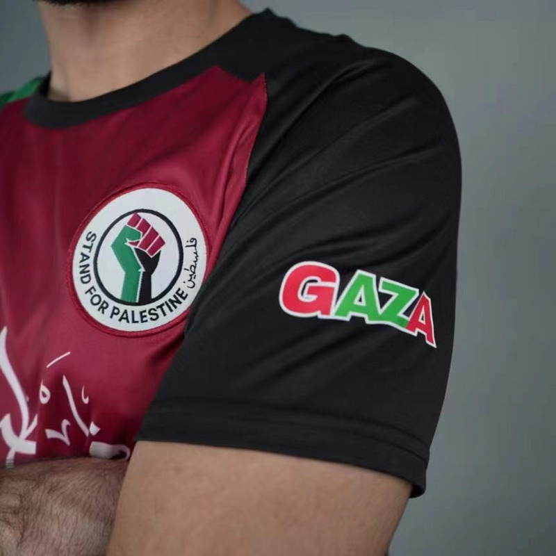 Banner version Palestinians Palestinian Palestine Soccer Jersey