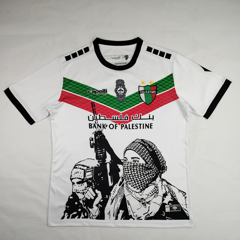2022-23 Palestinians Palestinian Palestine Soccer Jersey